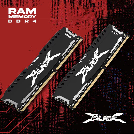 Memória RAM DDR4 16GB 8GB 1.2V 3200Mhz 2666Mhz Desktop Computer UDIMM Cooling Vest Memory Memoria
