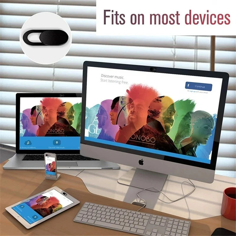 20/10/5/1Pcs Sliding Webcam Cover Laptop Camera Cover Slider Phone Antispy for Ipad PC Macbook Tablet Lenses Privacy Sticker