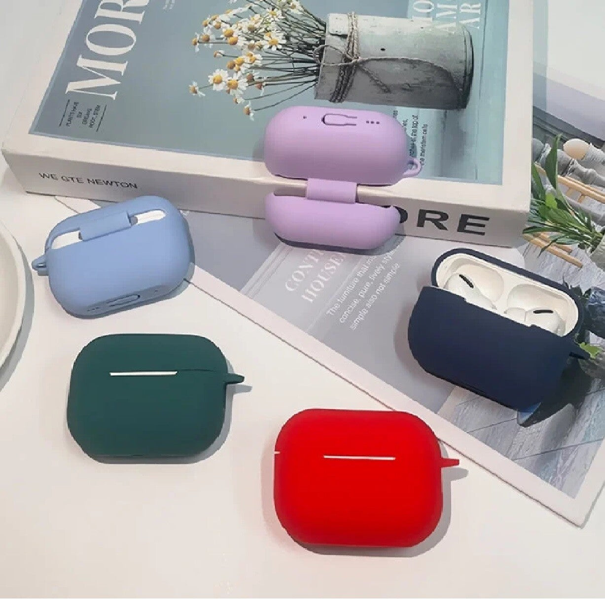 For Apple Airpods Pro 2Nd Gen 2022 Case Soft Liquid Silicone Shockproof Cove