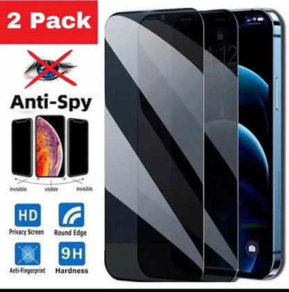 Privacy Tempered Glass Screen Protector for Iphone 13/14/15 16/17 PRO MAX PLUS