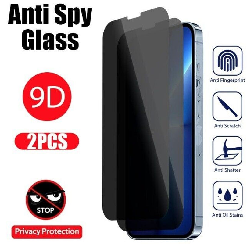 Privacy Tempered Glass Screen Protector for Iphone 13/14/15 16/17 PRO MAX PLUS