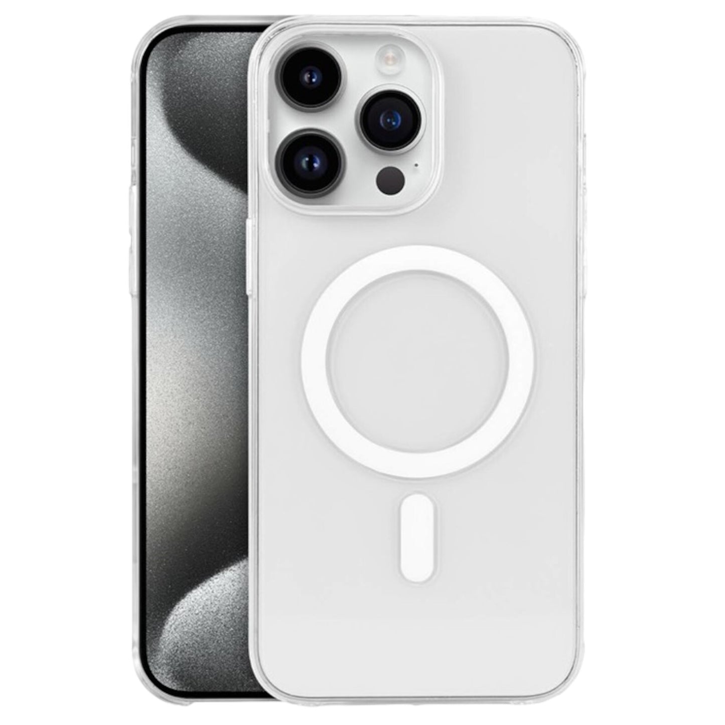 Case for Apple Iphone 17 16 15 14 Pro plus Max Magnetic Clear Magsafe Cover Skin