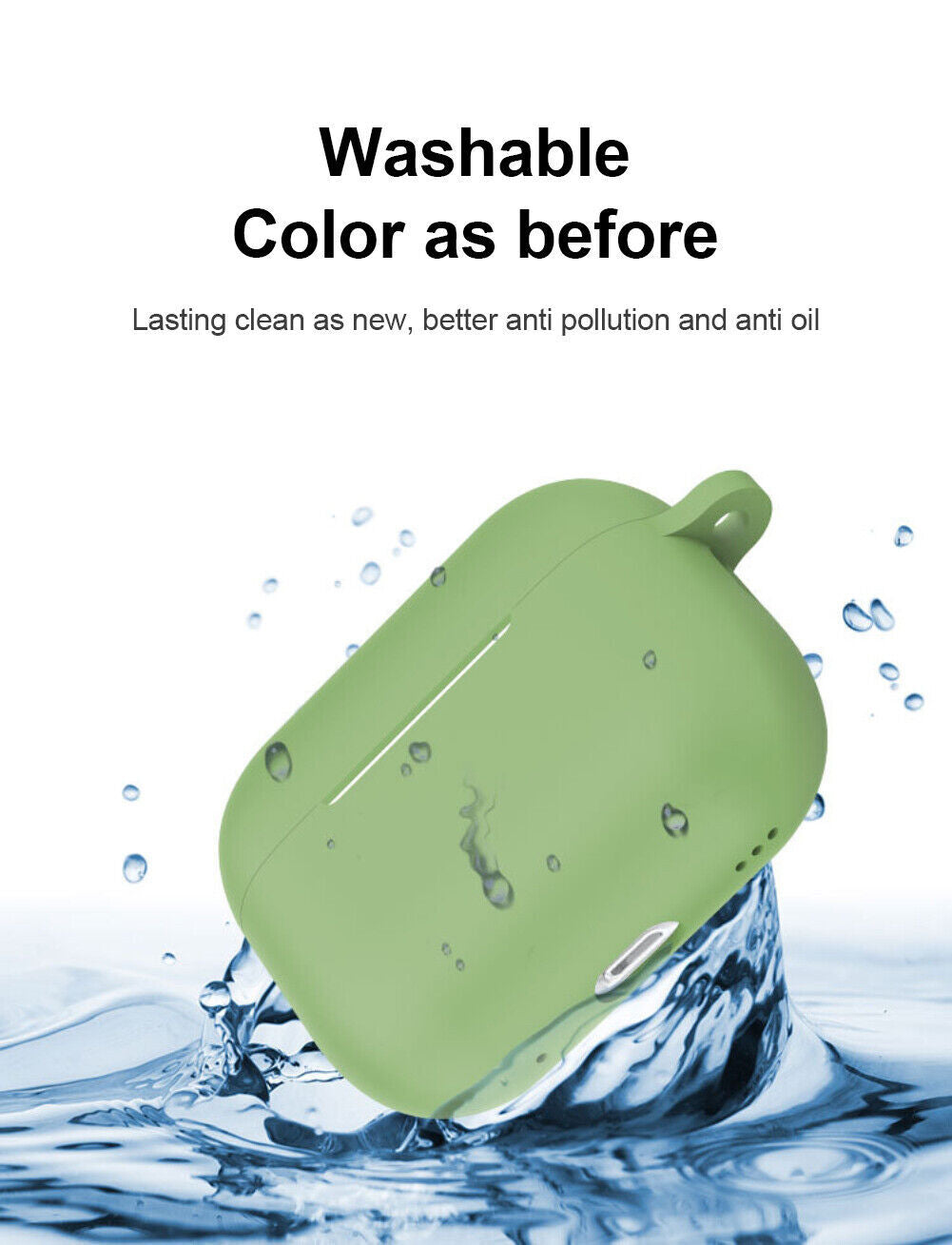 For Apple Airpods Pro 2Nd Gen 2022 Case Soft Liquid Silicone Shockproof Cove