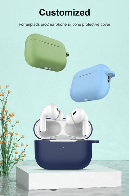 For Apple Airpods Pro 2Nd Gen 2022 Case Soft Liquid Silicone Shockproof Cove